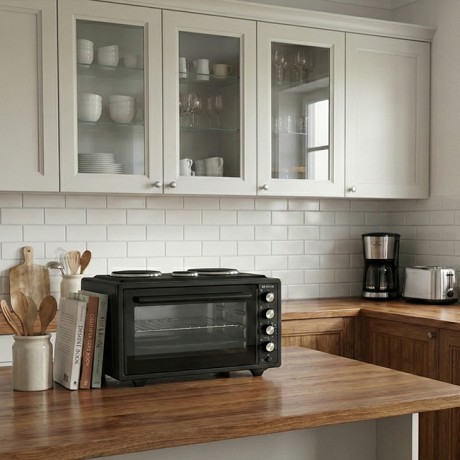 Davoline URBAN CHEF 3703 BL Μαύρο Φουρνάκι